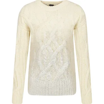 Dámský svetr Pinko Vlněný svetr ETIOPE | Barva:krémová | Velikost:S