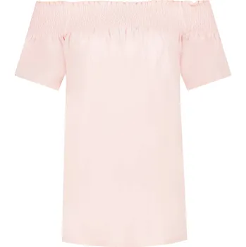 Dámské tričko Silvian Heach Halenka AMAR | Barva:broskvová | Velikost:XS