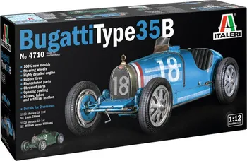 Plastikový model Italeri Bugatti Type 35B 1:12