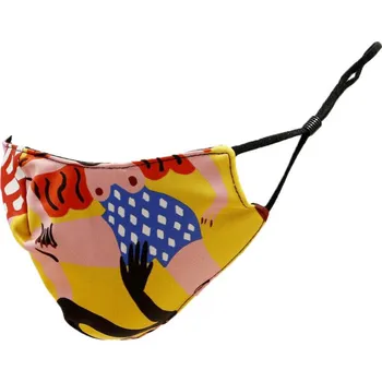 Šátek Desigual Oboustranná maska EL BESO | Barva:pestrobarevná | Velikost:OS