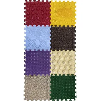 Masážní ortopedické podložky ježčí stezka 8ks > varianta ježčí stezka