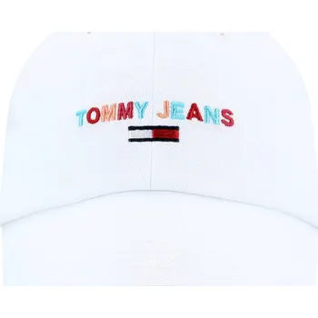 Kšiltovka Tommy Jeans Kšiltovka EMBROIDERED | Barva:bílý | Velikost:OS