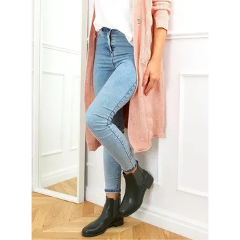 Dámská obuv Dámské kotníkové boty 6217 - MANNIKA černá 38