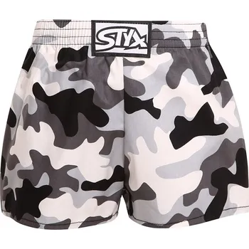 Dětské trenky Styx art klasická guma maskáč (J1457) 12-14 let Možnost vrácení zboží ZDARMA do 120 dnů!