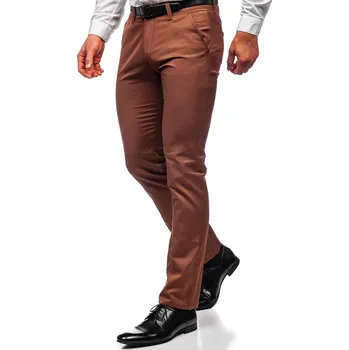 Bolf KA1786P hnědé 32/M Pánské kalhoty Bolf KA1786P hnědé 32/M