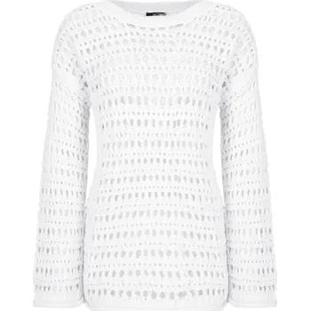 Dámský svetr My Twin Svetr | Barva:bílý | Velikost:S