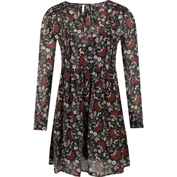 Dámské šaty Pepe Jeans London Šaty + spodnička TARI | Barva:černý | Velikost:XS