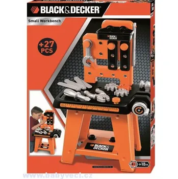 Dílenský stůl ECOIFFIER Black&Decker pracovní stůl s 27 doplňky