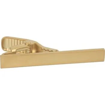 Spona na kravatu Bubibubi Kravatová spona zlatá matná