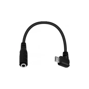univerzální Jekod adaptér microUSB / 3,5mm jack černá černá