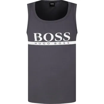 Pánské tričko boss Tank top beach | Barva:grafitově šedý | Velikost:XL
