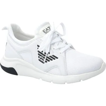 Pánská móda EA7 Tenisky s přídavkem kůže | Barva:bílý | Velikost:43