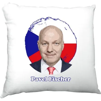 Polštář Polštář saténový s potiskem Pavel Fischer