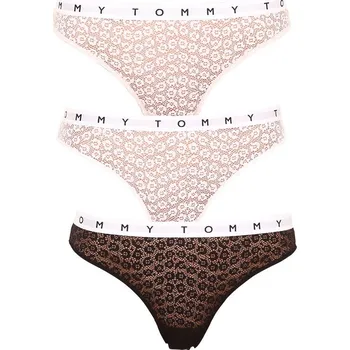Kalhotky 3PACK dámské kalhotky Tommy Hilfiger vícebarevné (UW0UW02522 0XZ) XS UW0UW02522 0XZ Možnost vrácení zboží ZDARMA do 120 dnů!