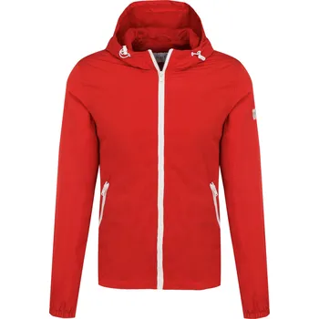 Pánská větrovka GUESS JEANS Bunda | Barva:červený | Velikost:XXL