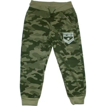 Maskáčové dětské tepláky Kugo 7061