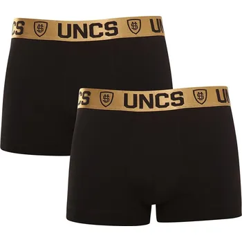 Sada pánského spodního prádla 2PACK pánské boxerky UNCS Goldman nadrozměr (19Z038PSPP) 3XL Možnost vrácení zboží ZDARMA do 120 dnů!