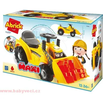 Odrážedlo Odrážedlo bagr nakladač s kostkami > varianta bagr