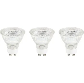 Žárovka LED žárovka PAR16/PAR51 GU10 / 4,9 W ( 64 W ) 450 lm 2700 K čirá bal. - 3 ks