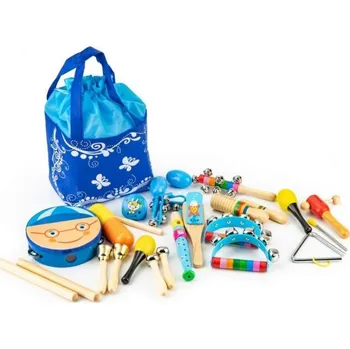 Hudební nástroj pro děti Eco Toys Sada hudebních nástrojů 16 ks