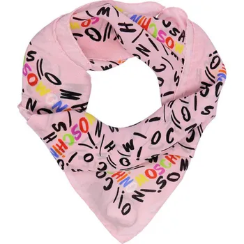 Oblečení a móda Moschino Hedvábná šátek | Barva:pudrově růžový | Velikost:OS