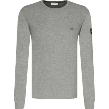 Pánský svetr Calvin Klein Svetr WAFFLE | Barva:šedý | Velikost:XL