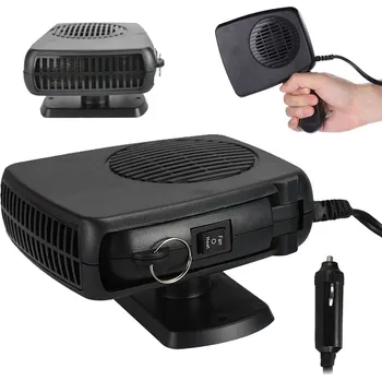 Verk Přídavné topení do auta 200 W černé