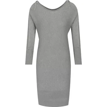 Dámské šaty GUESS JEANS Šaty CARMEN | Barva:šedý | Velikost:M