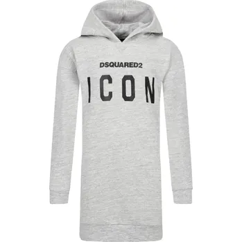 Dámské šaty Dsquared2 Šaty ICON | Barva:šedý | Velikost:132