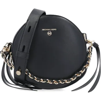 Michael Kors Kůžoná crossbody kabelka Delancey | Barva:černý | Velikost:OS