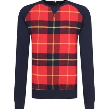 Pánská mikina Tommy Hilfiger Mikina RELAXED BUFFALOW | Barva:tmavě modrá | Velikost:XL