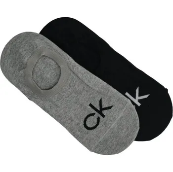 Pánské ponožky Calvin Klein Ponožky/kotníkové ponožky 2-pack | Barva:šedý | Velikost:39/42