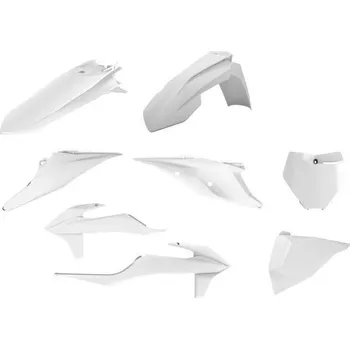 POLISPORT kompletní plasty KTM SX/SXF 19-20, XC/XC-F 19-20, barva bílá KTM SX-F 250 rok 19-20
