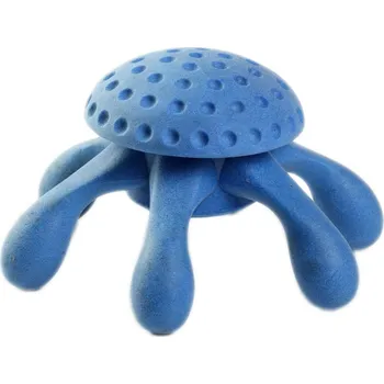 Hračka pro psa Hračka KIWI WALKER guma TPR - Let's play! Octopus Maxi modrá 17x10cm