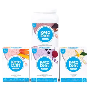 Keto dieta KetoDiet Proteinové nápoje Basic 2. krok na 2 týdny 56 porcí
