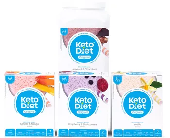 Keto dieta KetoDiet Proteinové nápoje Basic 2. krok na 2 týdny 56 porcí