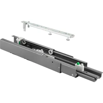 Nábytkové kování KES 084235 Dispensa, výsuv pro potravinovou skříň, 100kg, antracit (KES 084235 Dispensa, výsuv pro potravinovou skříň, 100kg, antracit)