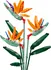 Stavebnice Sluban Sluban Flowers M38-B1121C Strelicie královská