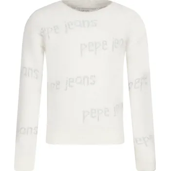 Dámský svetr Pepe Jeans London Svetr AUDREY | Barva:bílý | Velikost:140