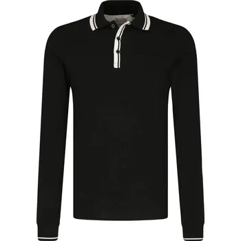 GUESS JEANS Polokošile STU | Barva:černý | Velikost:S