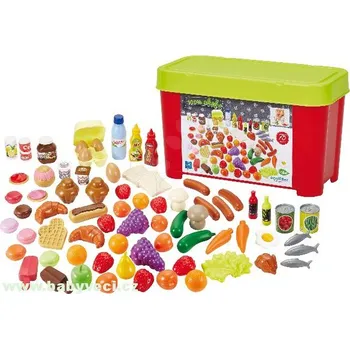 Dětská kuchyňka Velký box potravin do kuchyňky 75ks