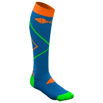 Pánské ponožky CRAZY ENERGY SOCKS PRINT ORANGE FLUO SCOTTISH Velikost: 39-42