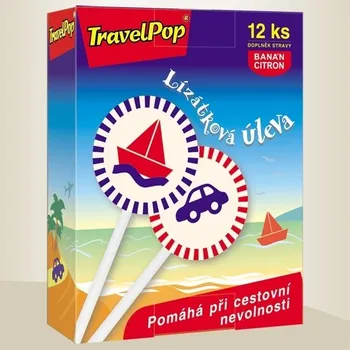 VitaHarmony TravelPop 12ks lízátek pro nevolnost při cestování