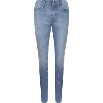 Dámské oblečení Diesel Džíny Skinzee-Low-Zip | Barva:modrý | Velikost:29/32