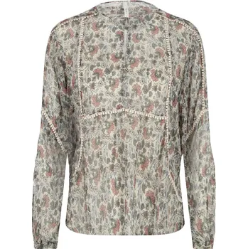 Dámské tričko Pepe Jeans London Halenka + spodnička LOREN | Barva:krémová | Velikost:XS