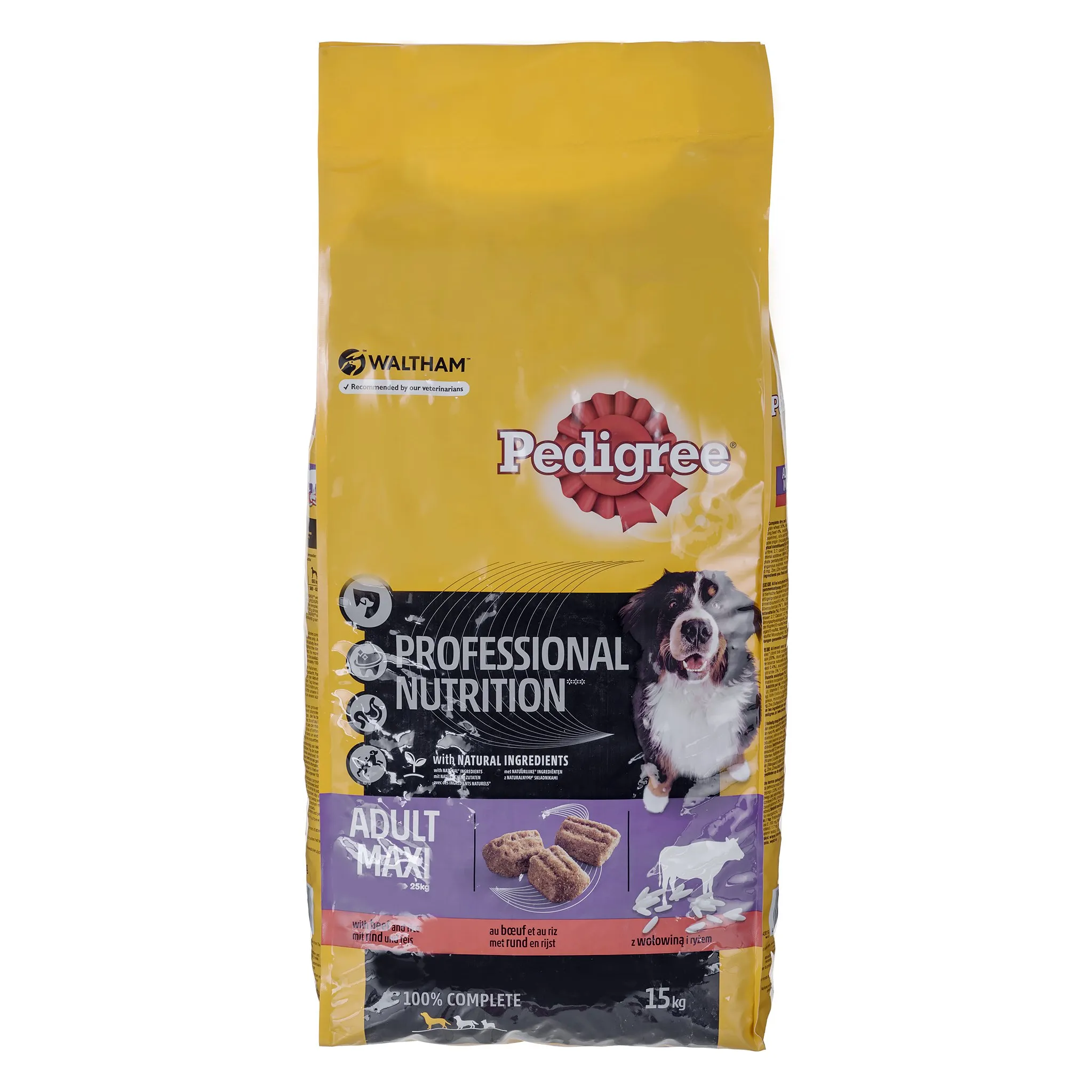 foto Krmivo pro psa Pedigree Adult Maxi beef 15kg 
