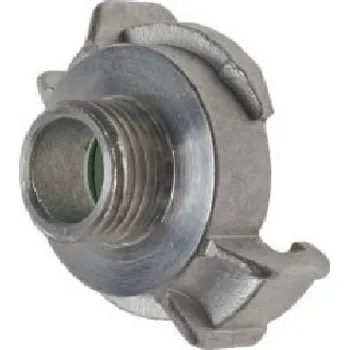 Hadicová spojka GEKA AG SS - Nerezová rychlospojka AG 3/8"(rozteč 40 mm, 25 bar, 200°C)