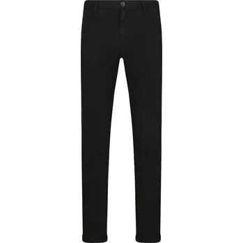 Pánské kalhoty HUGO Kalhoty chino David204D | Barva:černý | Velikost:30/32