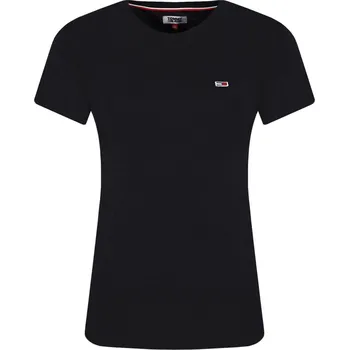 Tommy Jeans Tričko TJW SOFT | Barva:černý | Velikost:XS