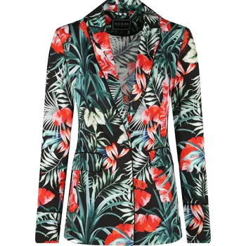 Dámské sako GUESS JEANS Sako Augusta | Barva:červený | Velikost:XS